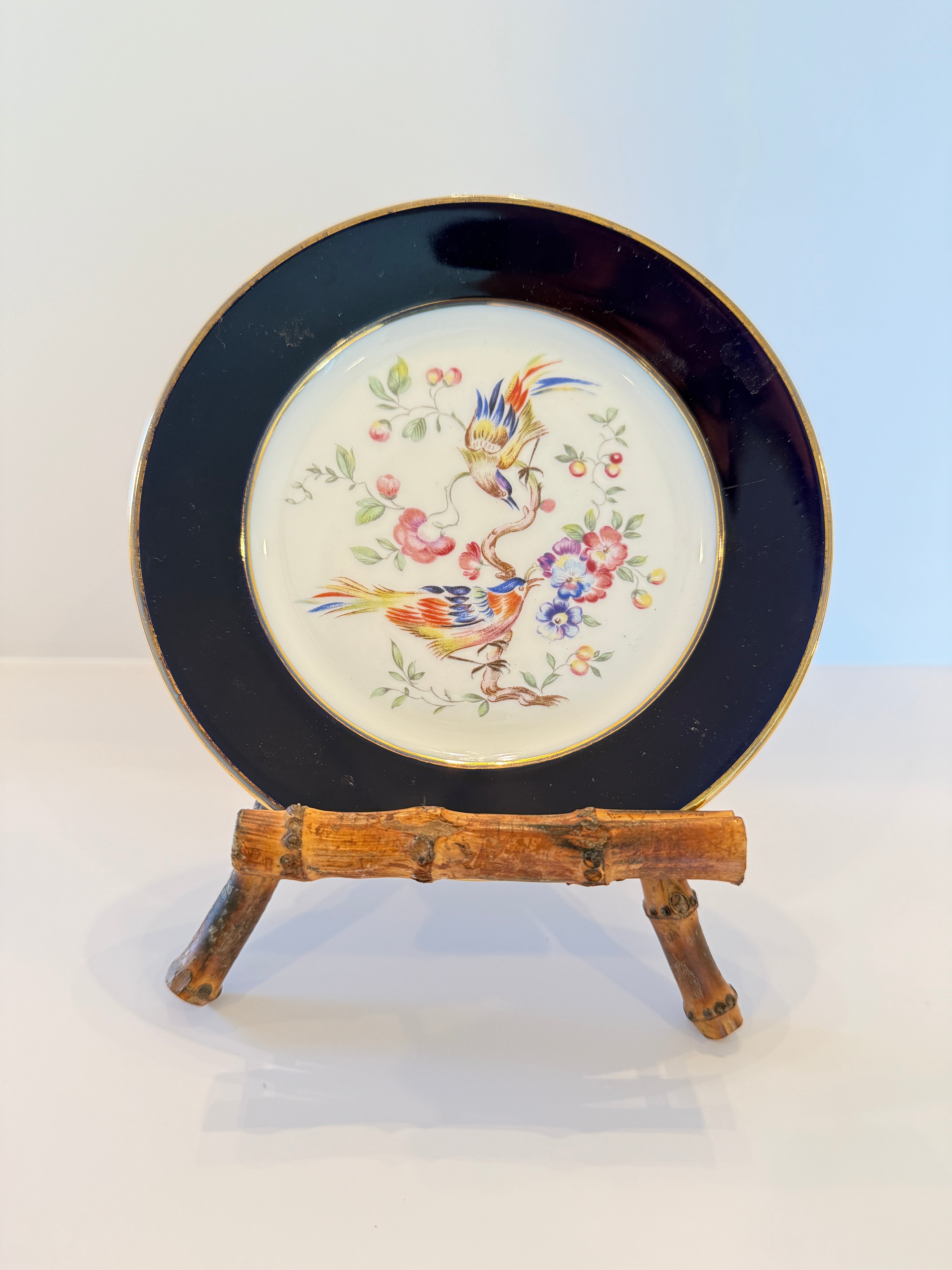 Piatti da dessert Rosenthal Cobalt & Songbird, set da cinque