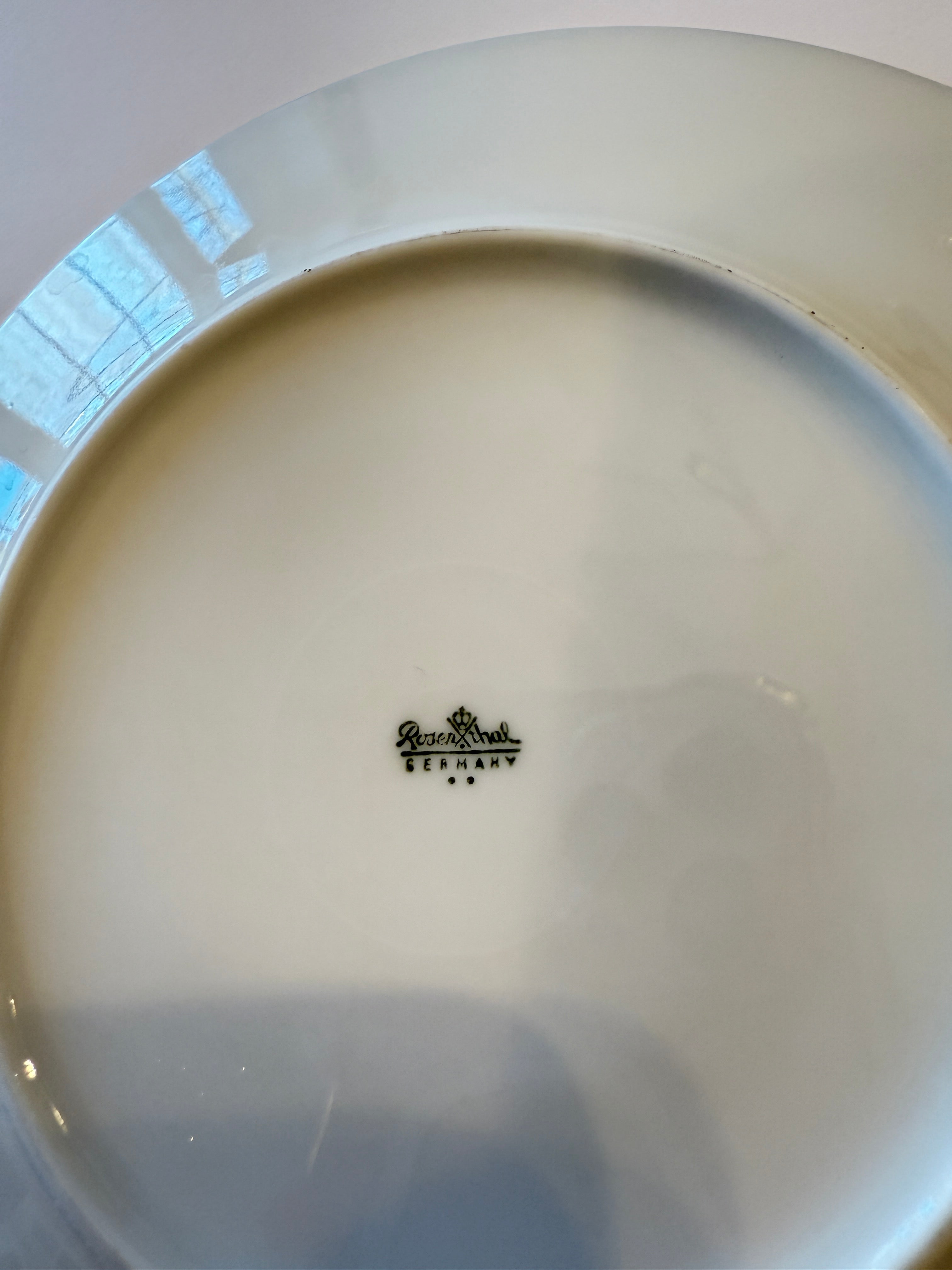 Piatti da dessert Rosenthal Cobalt & Songbird, set da cinque