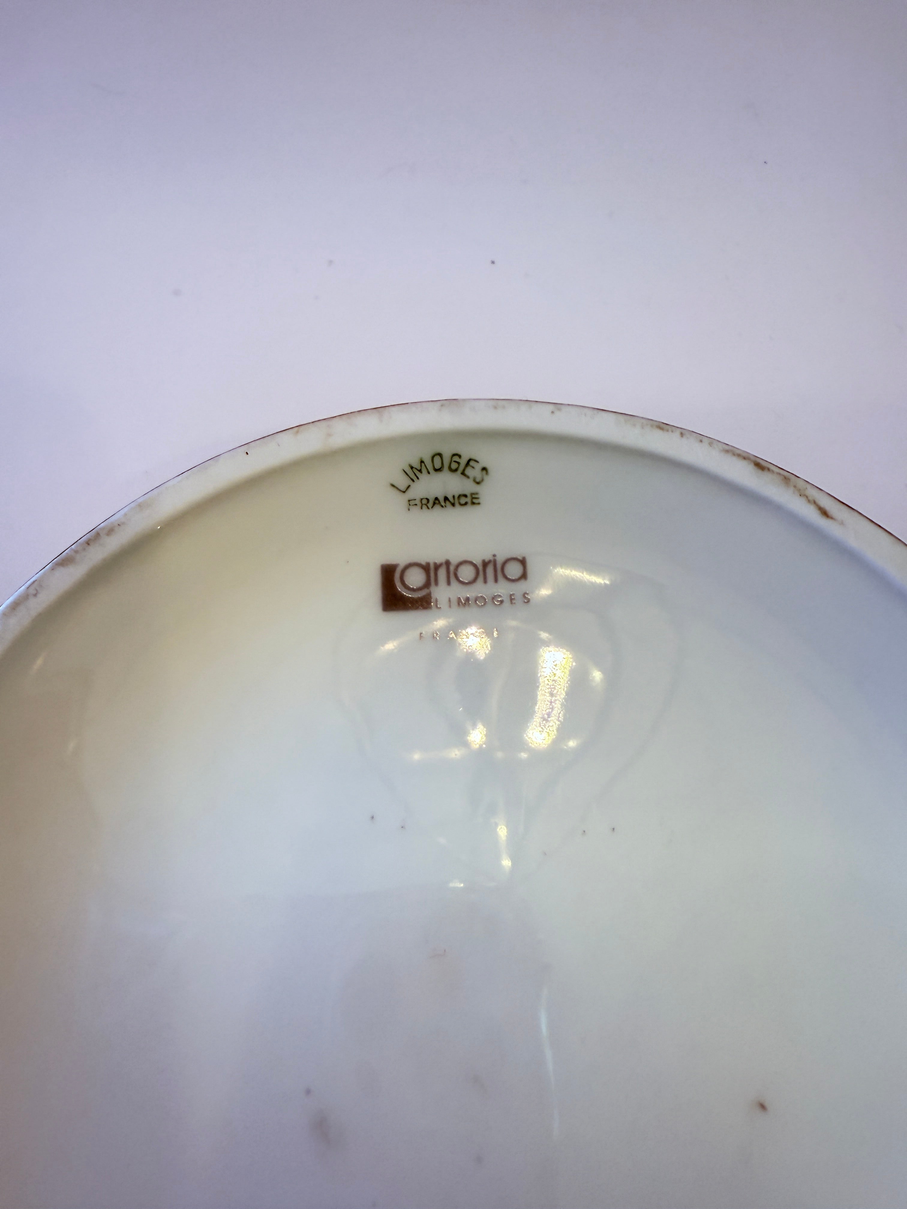 Scatola in porcellana Limoges Woodcock, Aratoria, Francia