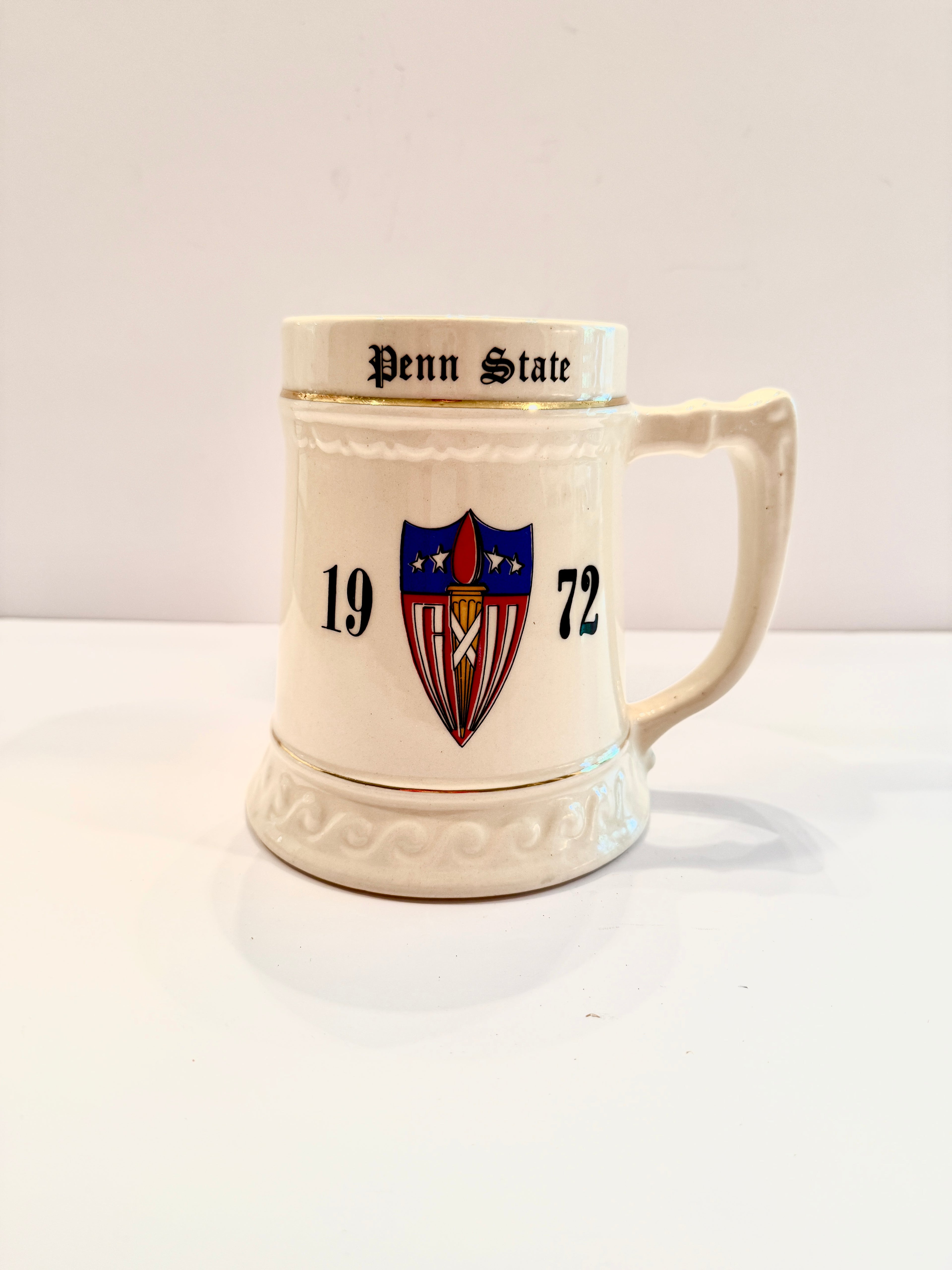 Vintage Penn State Delta Tau Delta Fraternity Mug