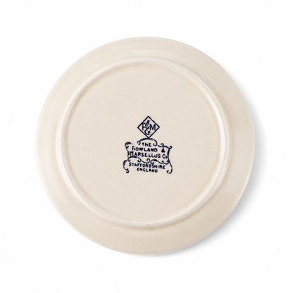 Vintage Rowland &amp; Marsellus Blue Transferware Plate, Staffordshire