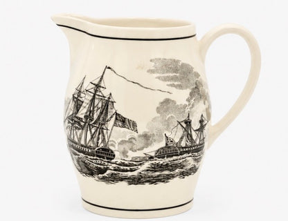 Pichet Wedgewood sur le thème de la voile. Angleterre