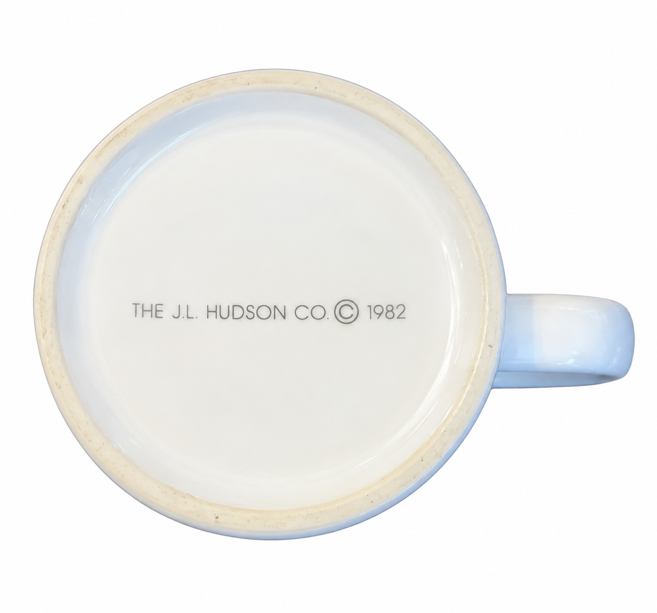 Vintage Santa Christmas Mug, The J.L. Hudson Co. 1982