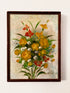 Vintage Floral Print Signed