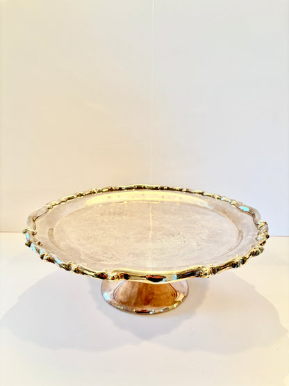 Silver-Plated Cake Stand