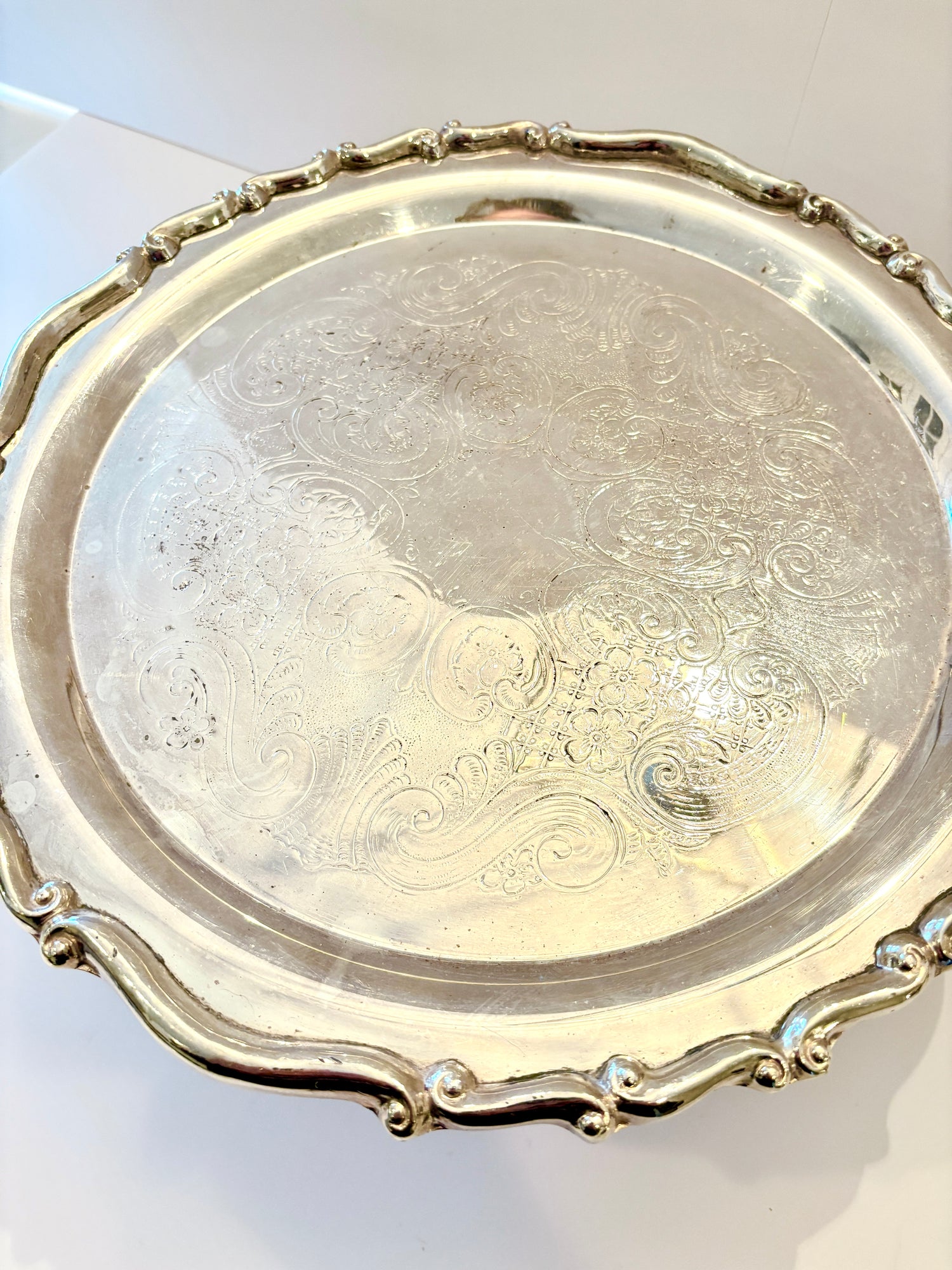 Silver-Plated Cake Stand