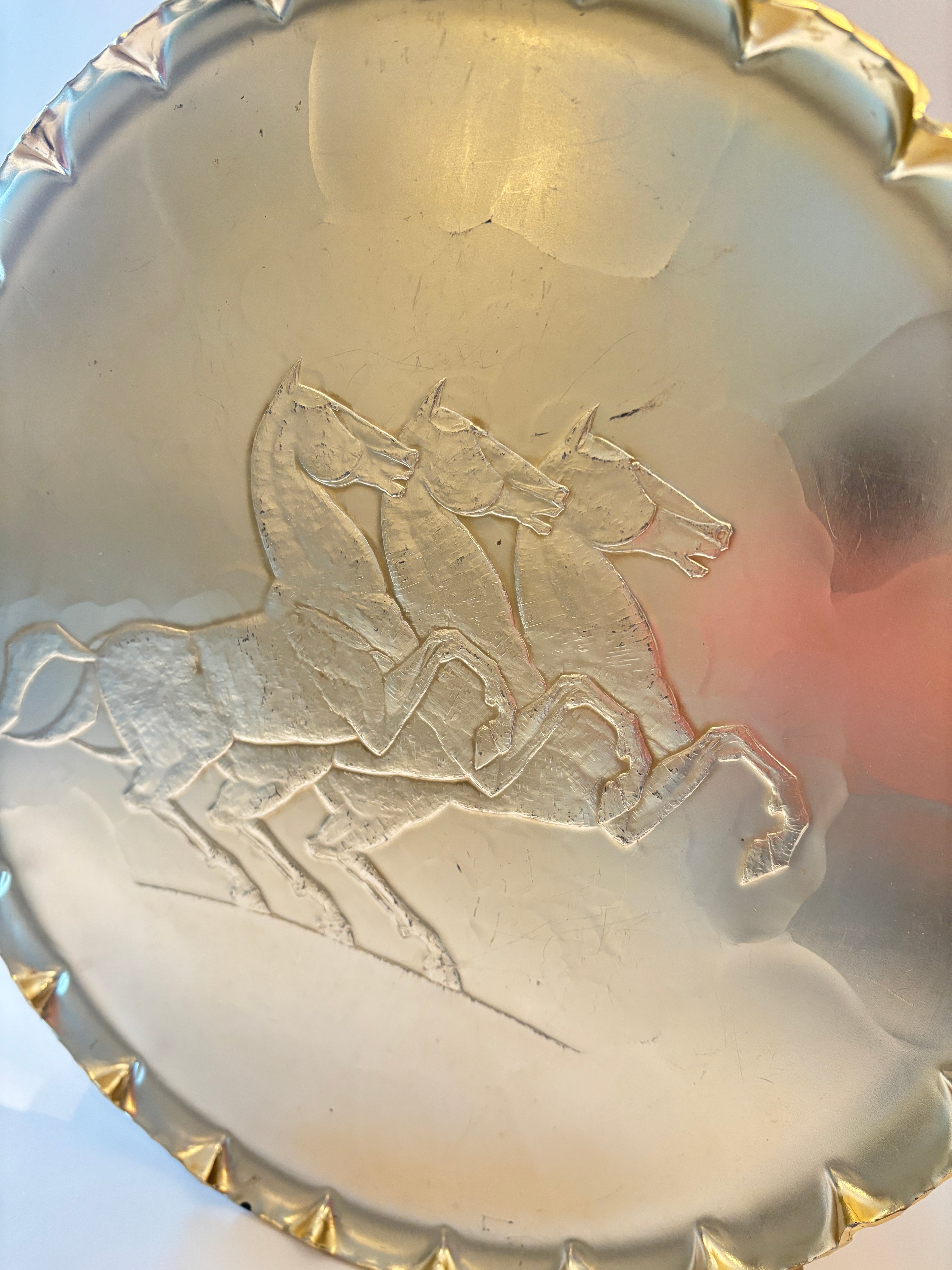 Arthur Armor Horses Tray