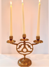 Vintage Brass Candelabra. Made in India