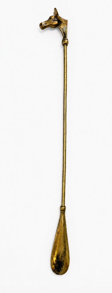 Vintage Brass Horse, Head Shoehorn