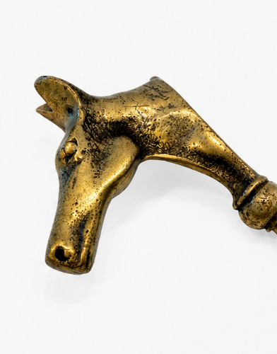 Vintage Brass Horse, Head Shoehorn