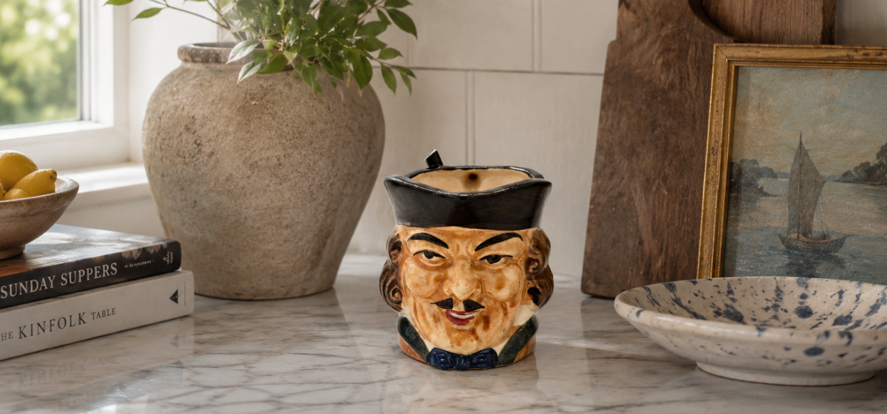 Tazza Toby vintage realizzata in Giappone