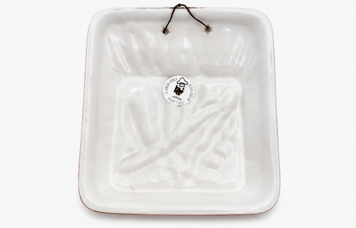 Moule/présentoir de cuisine vintage Himark Japan. Carré de 19 cm.