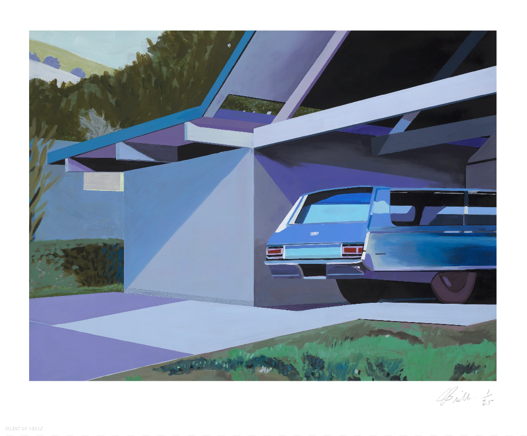 Chrysler in Carport by Jessica Brili