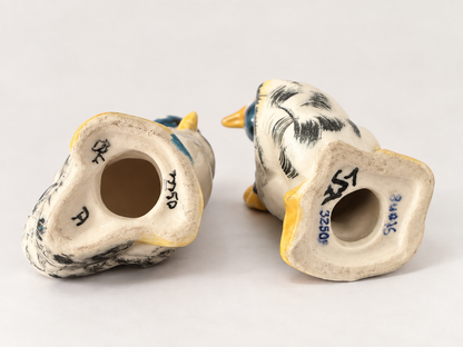 Vintage Ceramic Duck Figurines, Pair