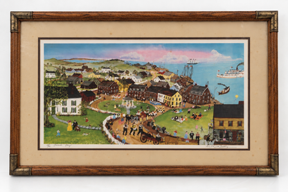Will Moses “Parade Day” Limited Edition Folk Art Print, 155/500